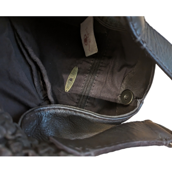 ⭐Host Pick⭐ Lucky Brand Genuine Leather Macrame Handbag - Picture 6 of 7